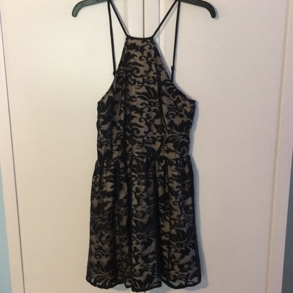 Tobi Black lace dress